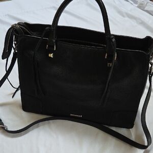 Rebecca Minkoff Black Satchel with Versatile Design